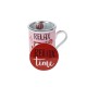 TAZA BUHO " RELAX TIME"